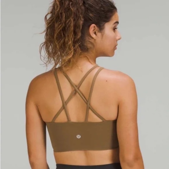 Lululemon Like a Cloud High-Neck Longline Bra B/C Cup - Artifact Size 6 - Picture 2 of 5